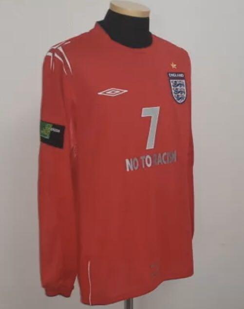 david beckham long sleeve jersey
