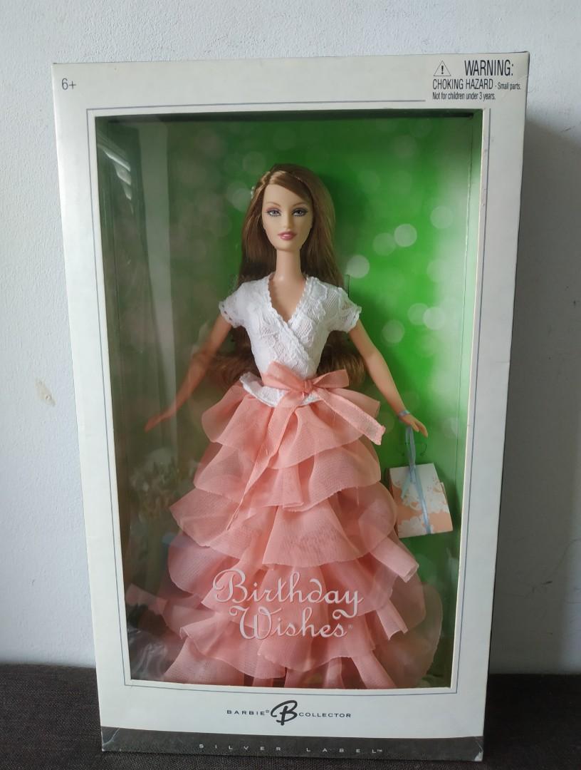 Barbie Birthday Wishes 2005 Collector Edition Silver Label Hobbies