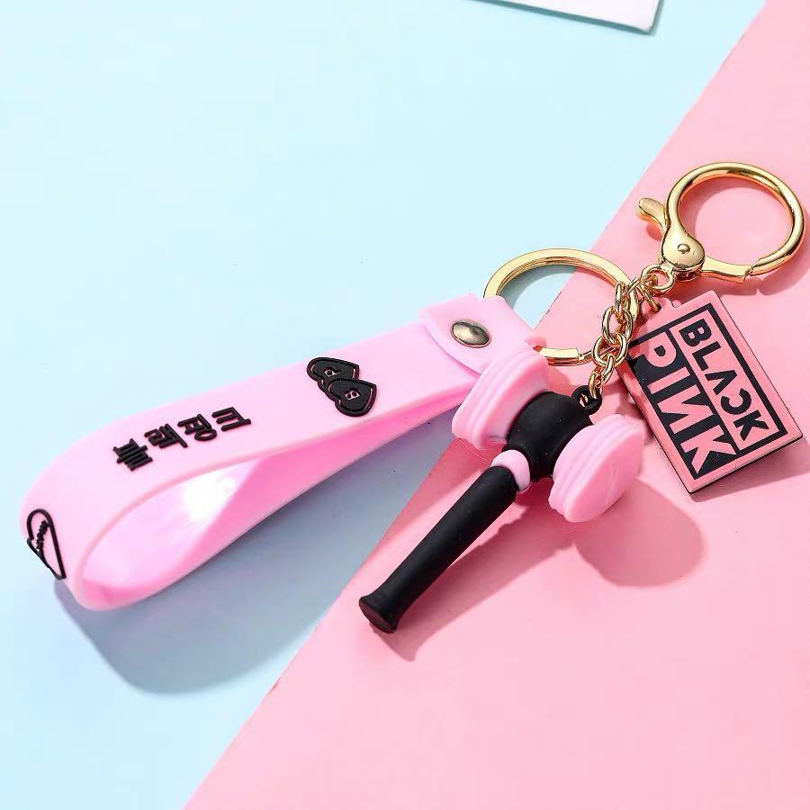 Blackpink Got7 Nct Exo Lightstick Keychain K Wave On Carousell