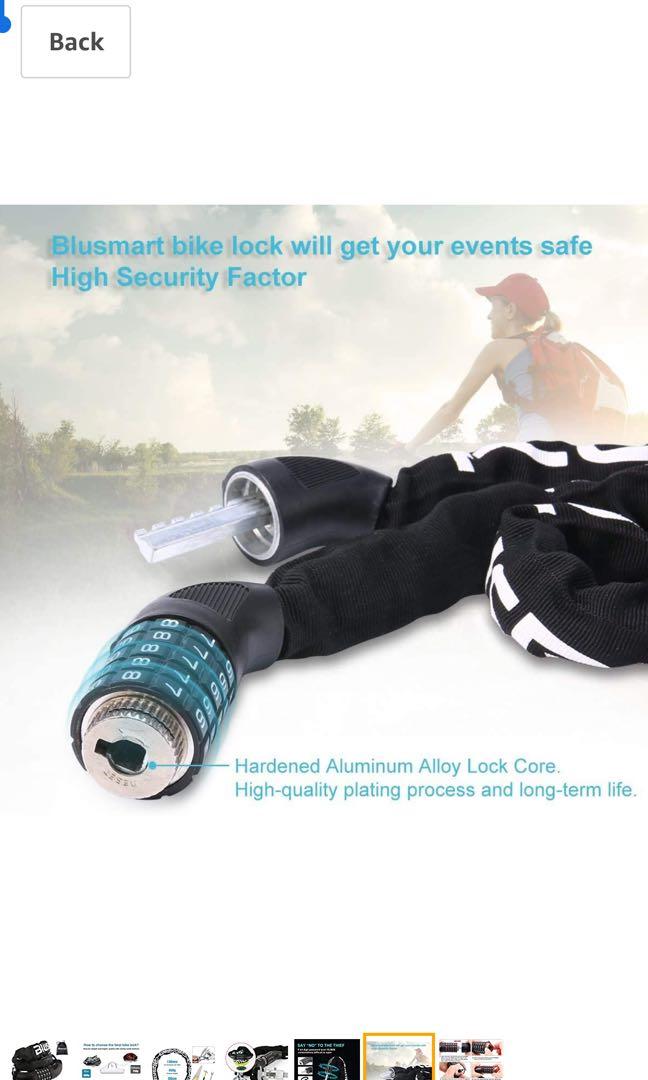 blusmart bike lock