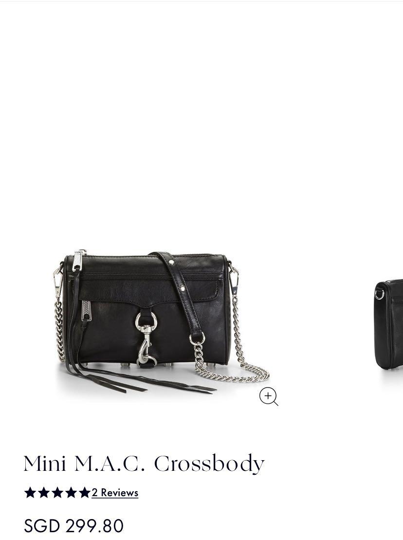 Rebecca minkoff nylon clearance mini mac