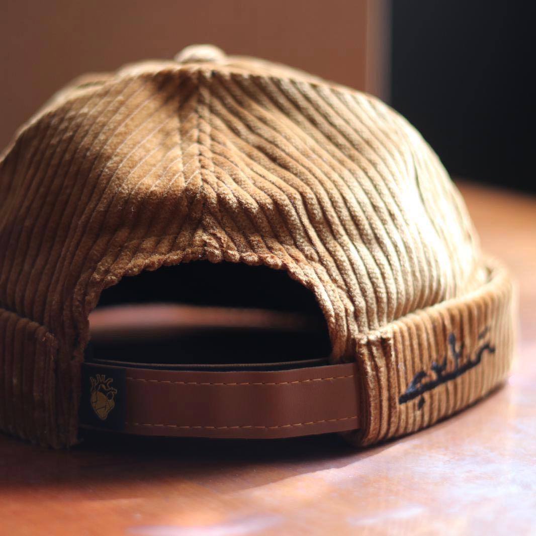 CRTN Brimless Hat [Khaki Corduroy], Men 