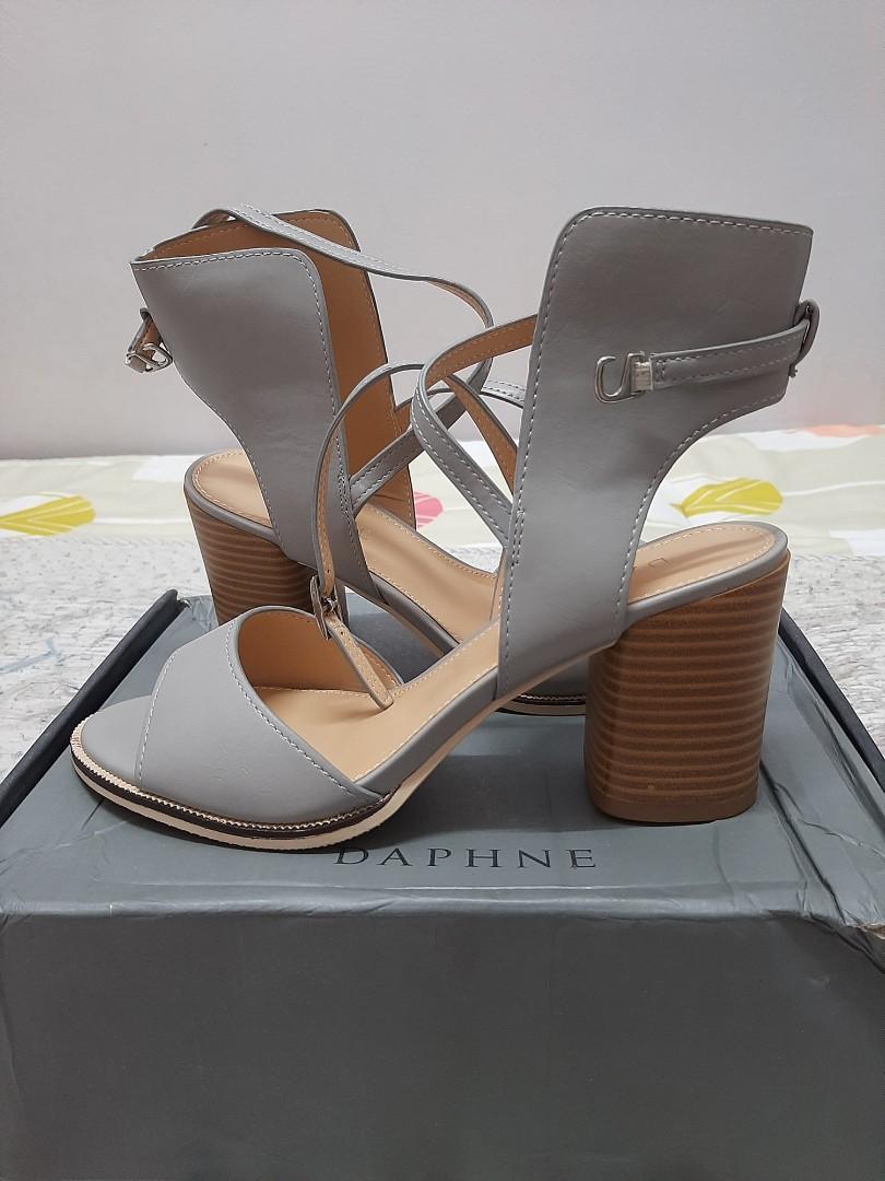 grey colour heels