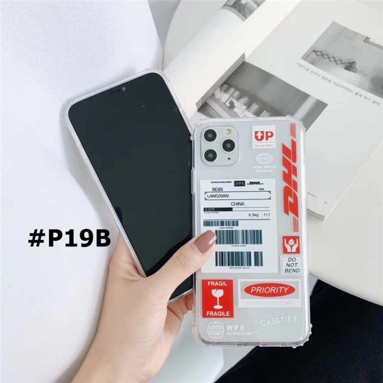 DHL Label Cases For iPhone