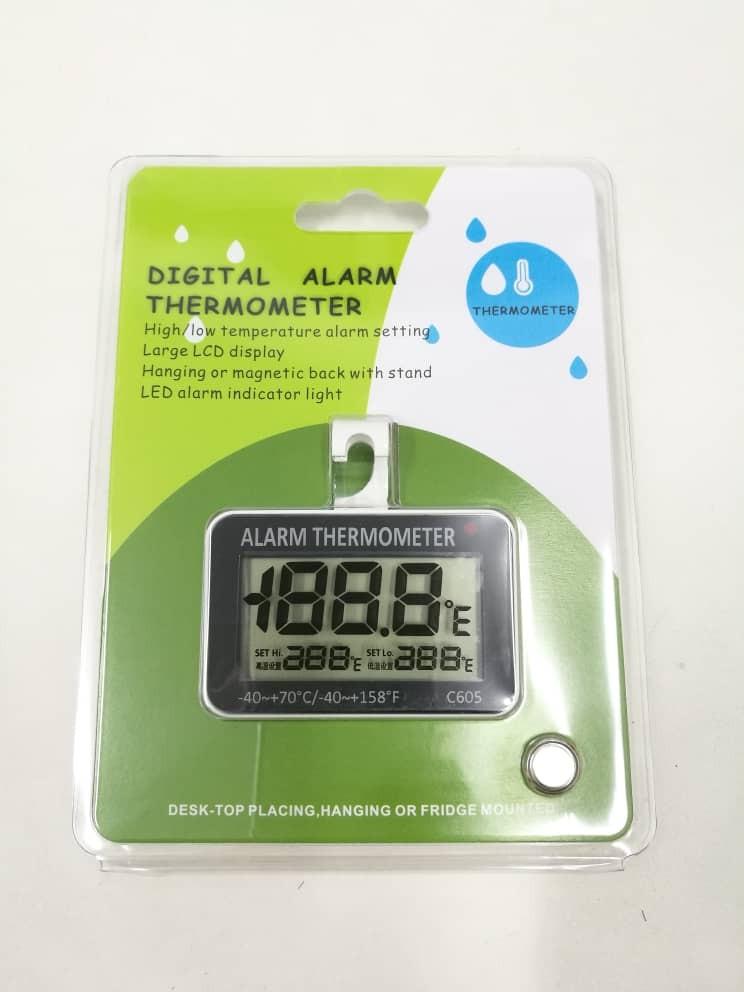 Ready Stock Digital Thermometer With Flash Alarm Health Nutrition Thermometers On Carou Digital Thermometer With Flash Alarm, Thermometer With Alarm