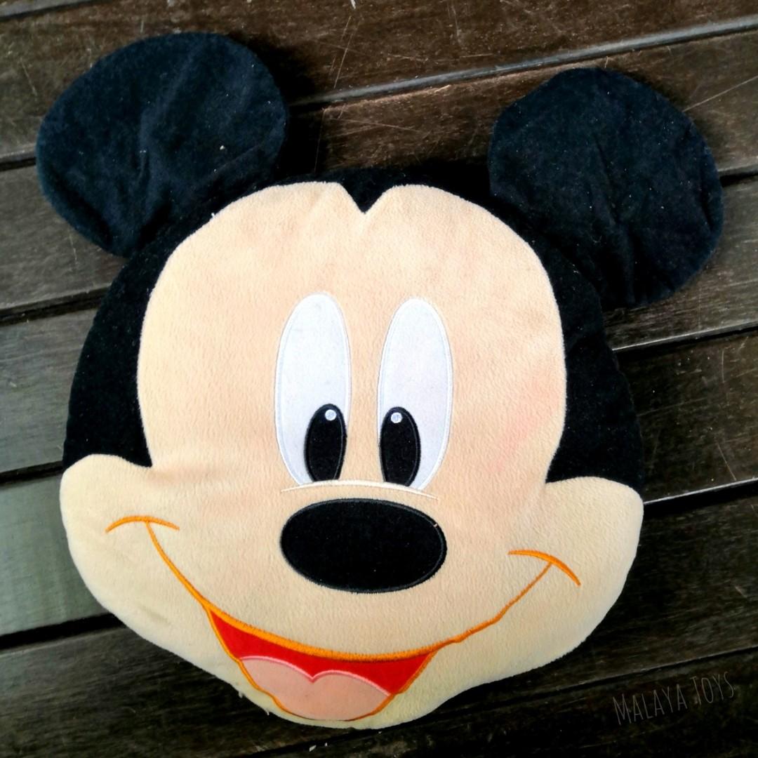 Disney Mickey Mouse Plush Pillow Head 17