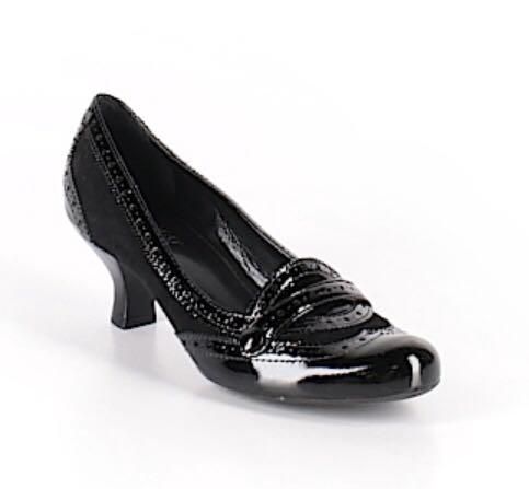 franco sarto black heels