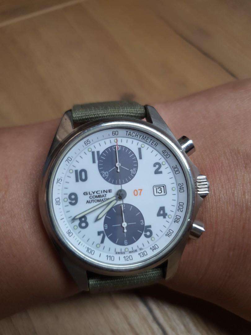 Glycine combat chronograph automatic top