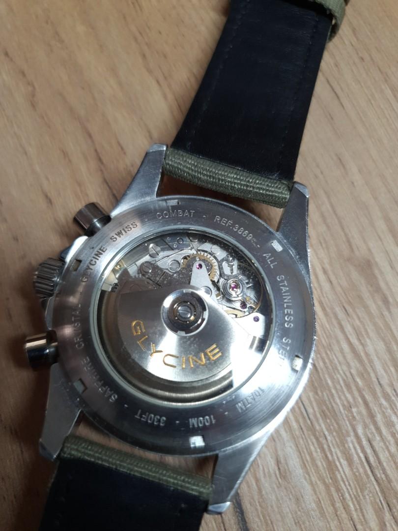 Glycine combat hotsell chronograph automatic