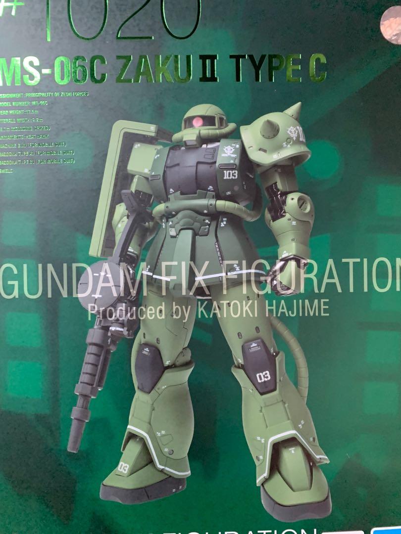 Gundam Fix Metal Composite 10 綠渣古ms 06 C Zaku 2 高達合金 興趣及遊戲 玩具 遊戲類 Carousell