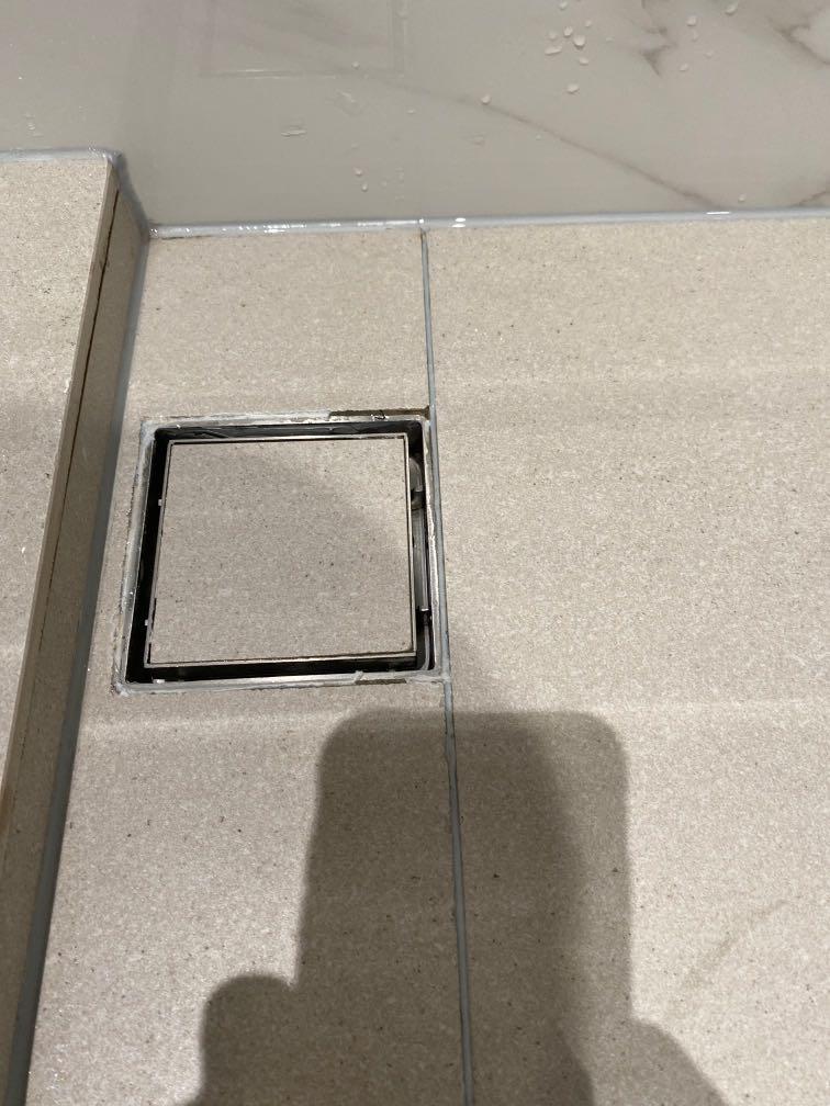 Hidden hot sale floor drain
