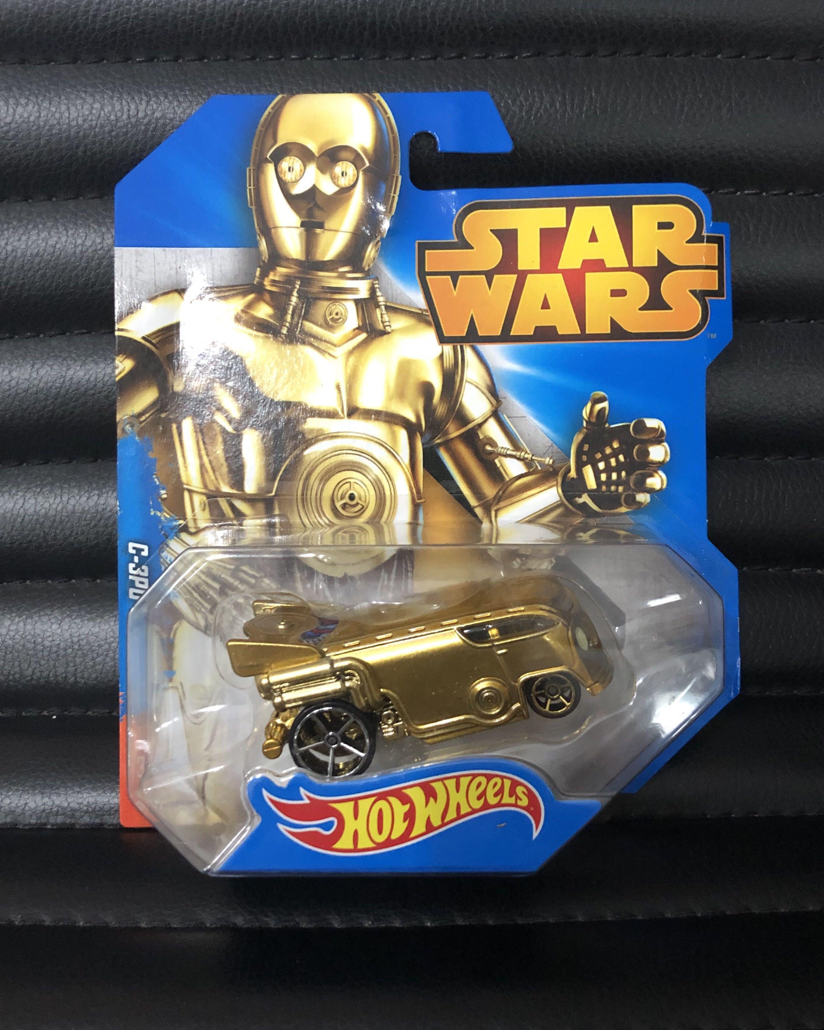 Hot Wheels Star Wars C-3PO Character Car - 1:64 Scale Vehicle - View #2