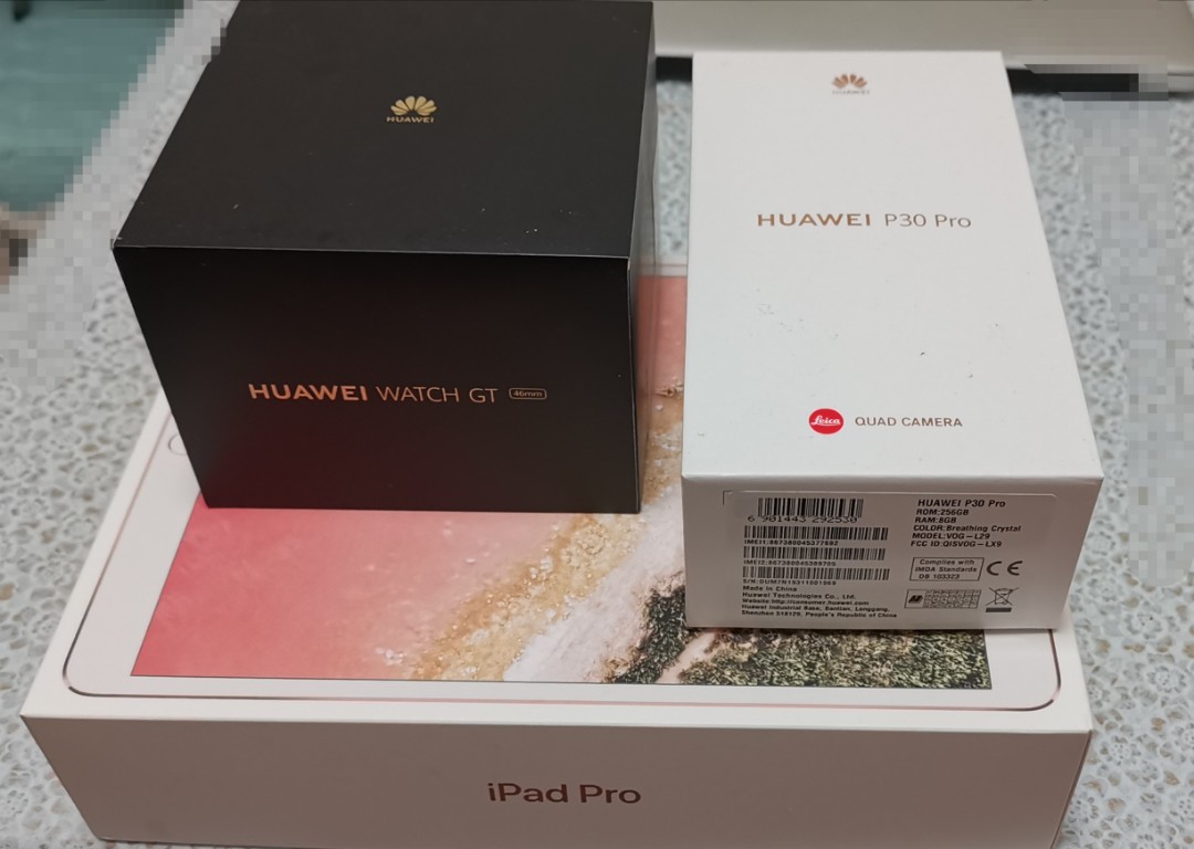 Huawei P30 Pro Watch Gt Ipad Pro Original Package Box Mobile Phones Gadgets Mobile Phones Android Phones Huawei On Carousell