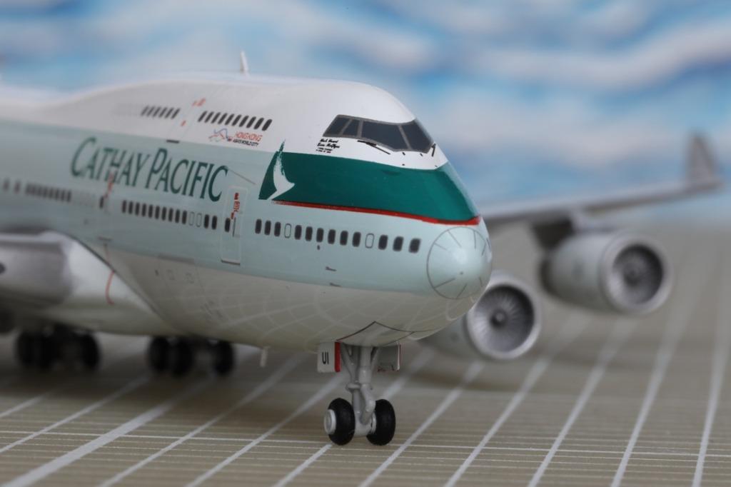 JC Wings Cathay Pacific B747-400 Farewell Flight B-HUI 國泰航空 