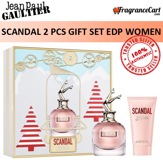 Jean Paul Gaultier Scandal 2 Pcs Gift Set Edp For Women 80ml Edp 75ml Body Lotion Jpg Eau De Parfum Pink Giftset Collection Brand New 100 Authentic Perfume Fragrance Health Beauty