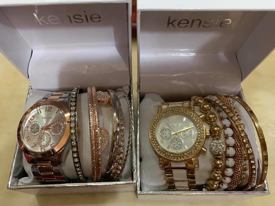 Kensie on sale watch set