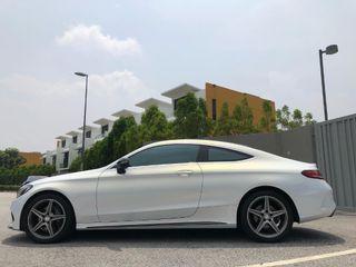 MERC C200 COUPE FOR RENTAL
