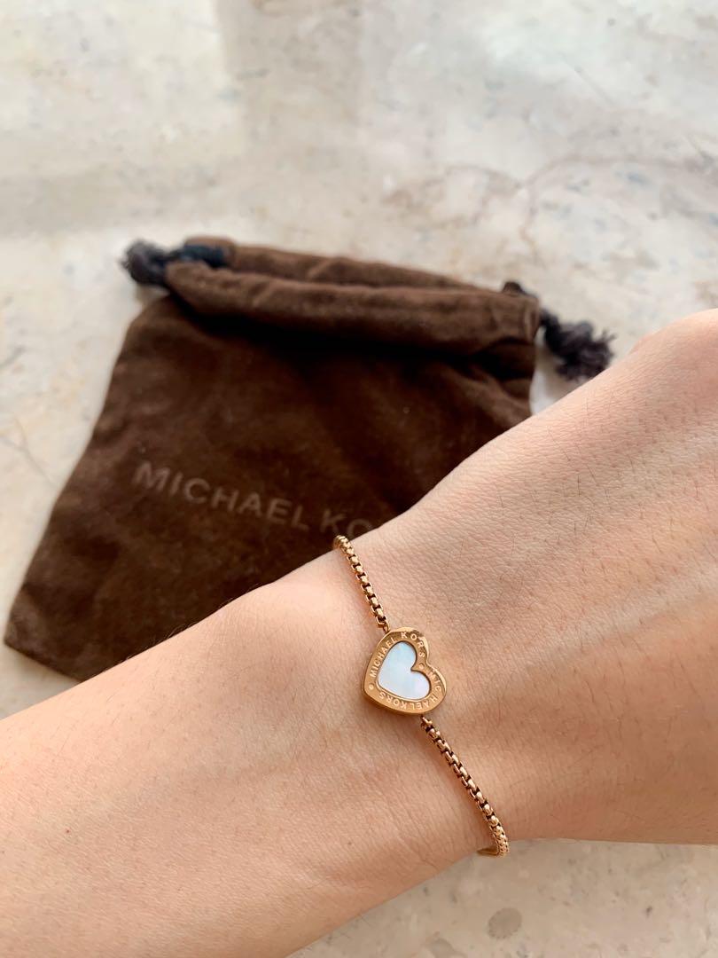 Mk heart bracelet deals
