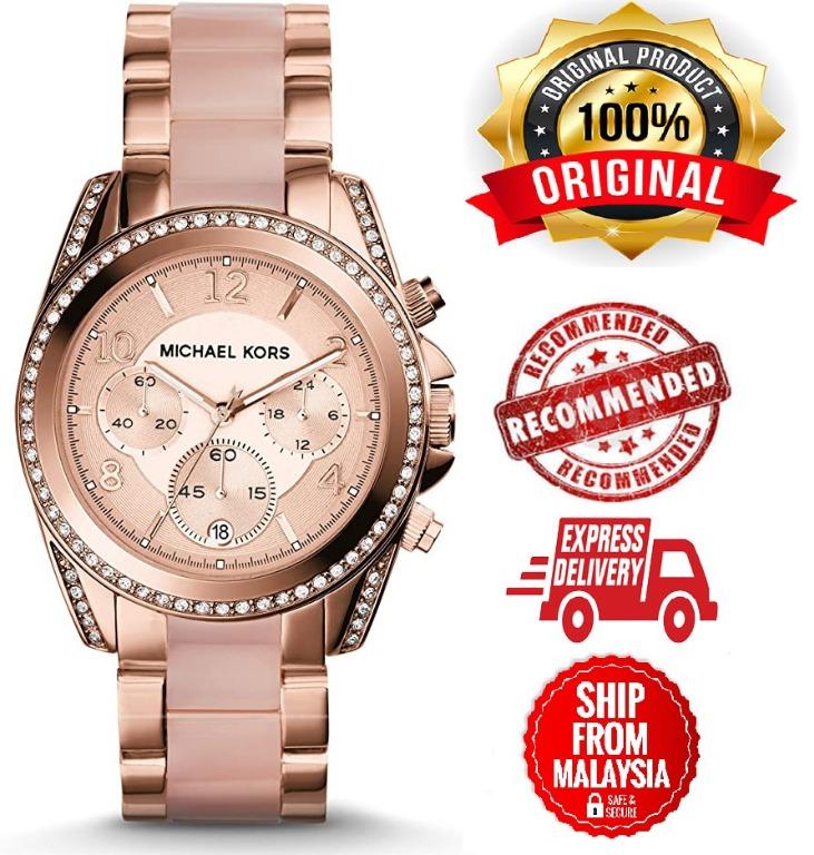 Michael Kors Women S Blair Two Tone Watch Mk5943 Women S Fashion Watches On Carousell