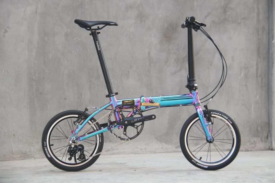 MINT bike #電鍍摺疊車 #電鍍色 #16寸折疊車 #外三速 #配置更加好 #媲美dahon k3, 運動產品, 單車 - Carousell