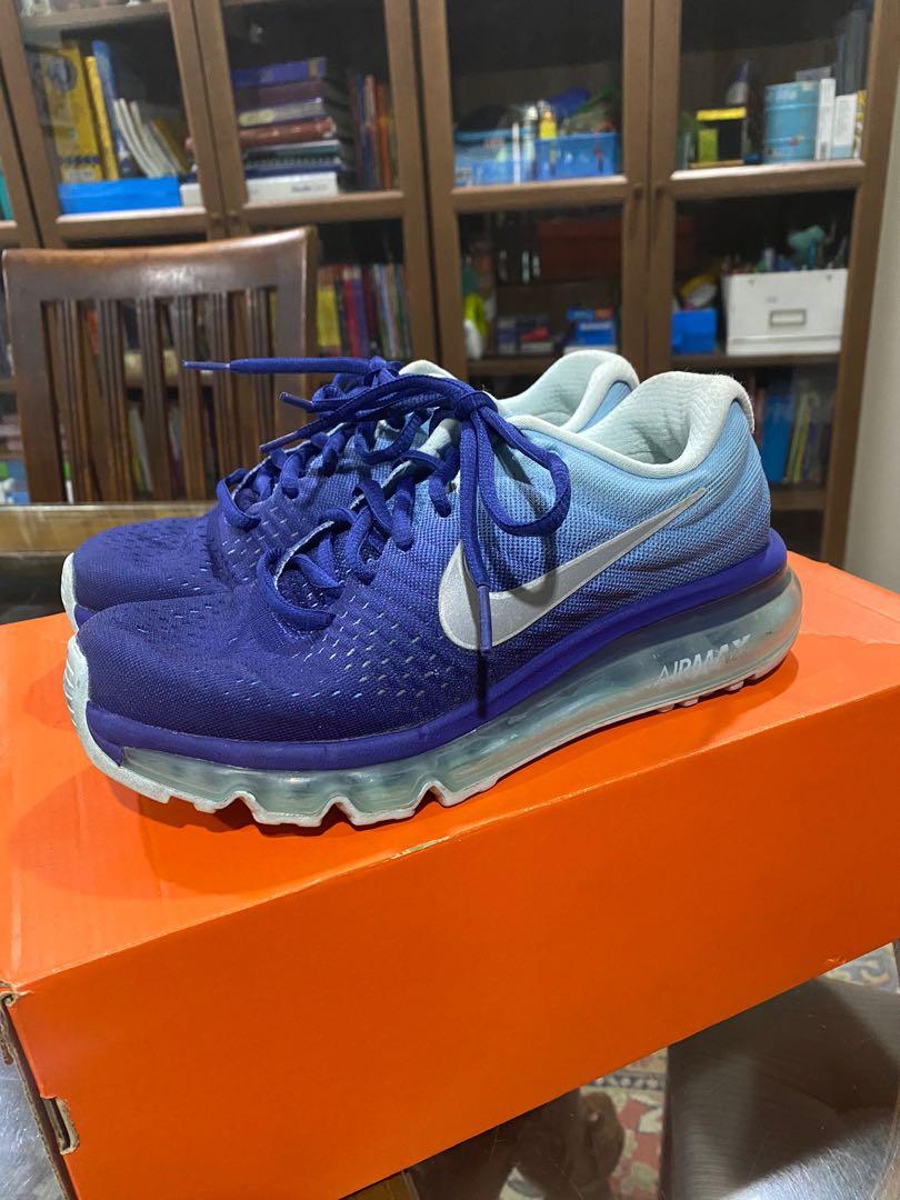 Nike Air Max shoes - blue, Men's Fashion, Footwear, Sneakers on Carousell