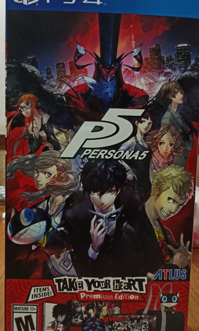 Persona 5 Take Your Heart Edition, Video Gaming, Gaming Accessories - Persona 5 Take Your Heart Edition Preorder