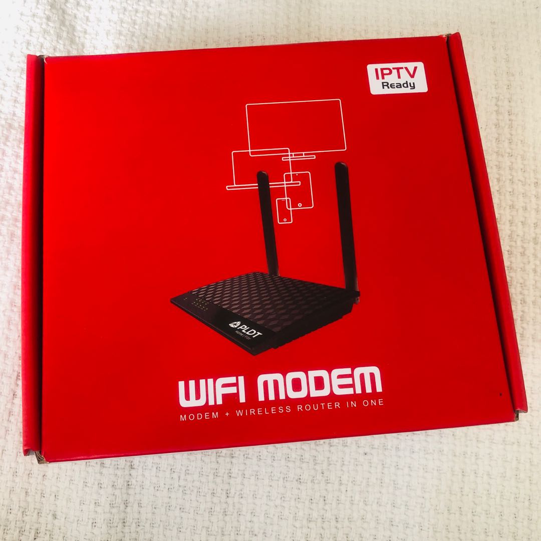 Pldt Home Fibr Wifi Modem Prolink Prs1841u Electronics Others On Carousell