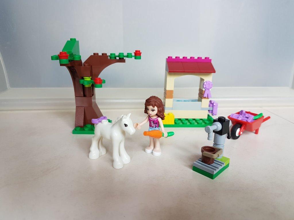 LIKE NEW RETIRED LEGO FRIENDS #41003 OLIVIA'S NEWBORN FOAL, BOX, INSTR -  toys & games - by owner - sale - craigslist