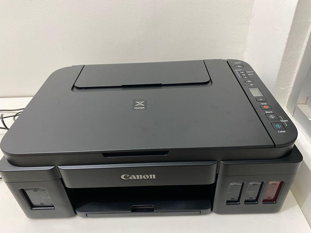 printer canon g3010 new hanya unboxing