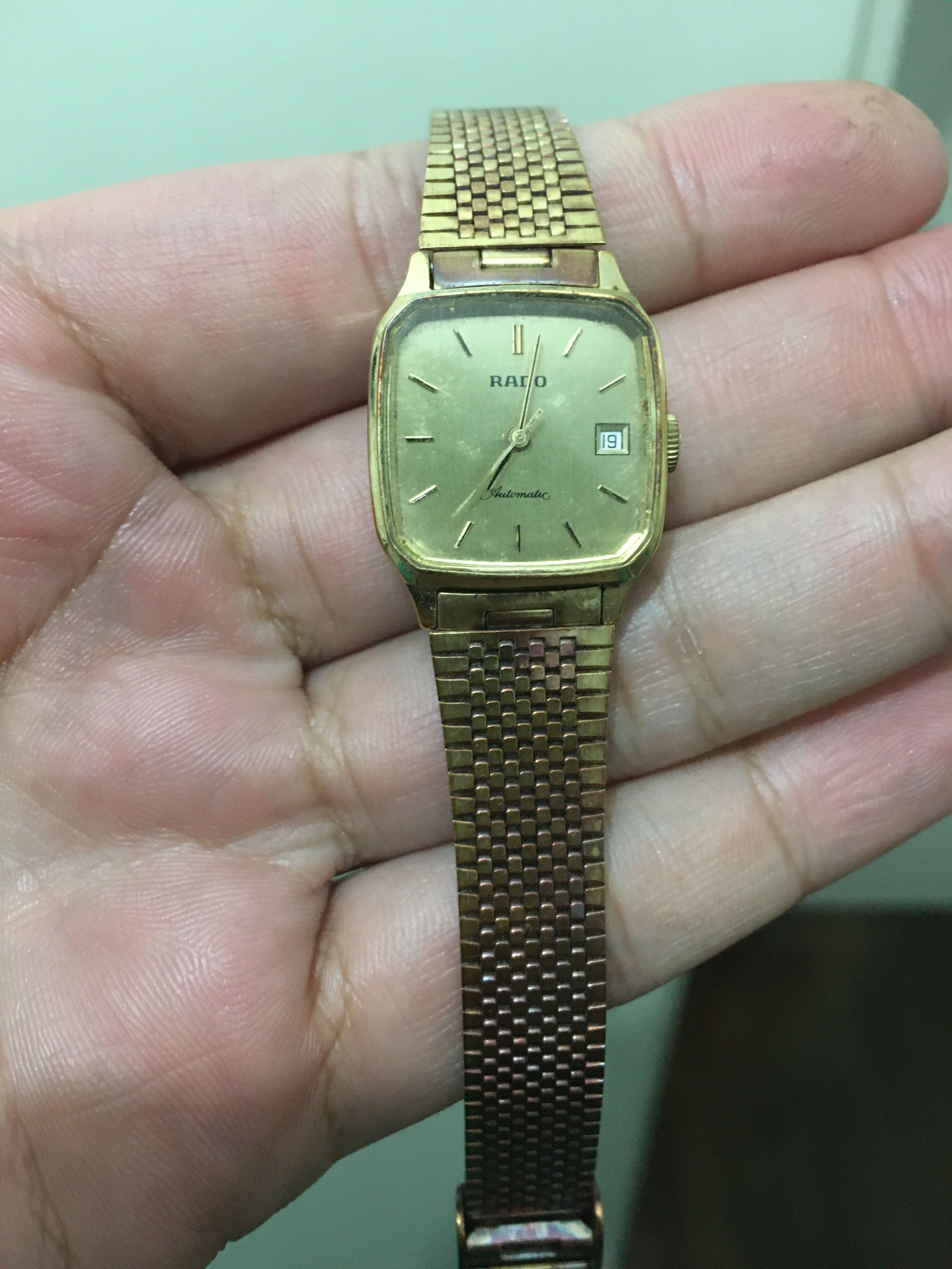 ErsA z Group l rado gold watch vintage