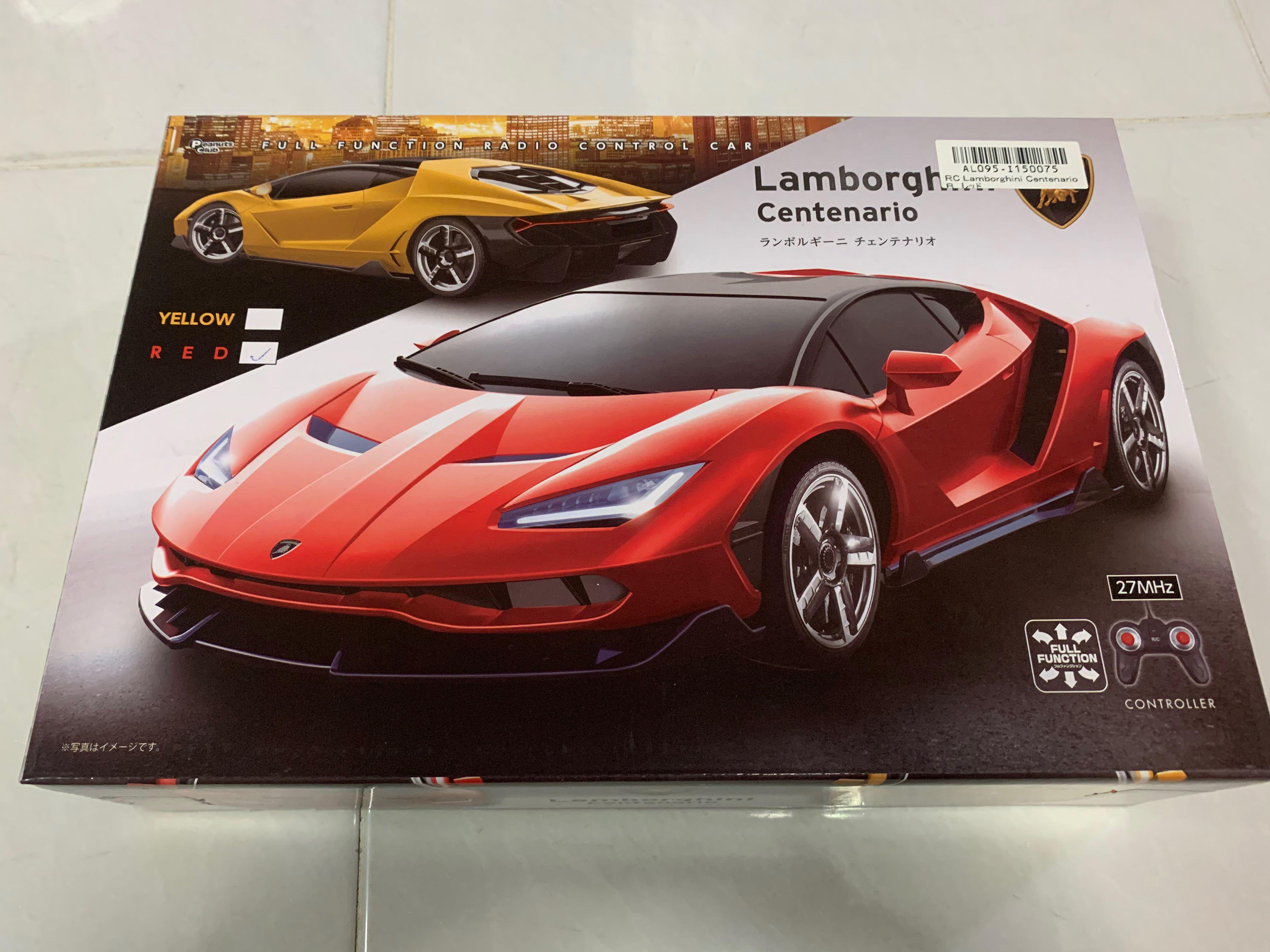 RC car Lamborghini Centenario (red), Hobbies & Toys, Toys & Games on  Carousell