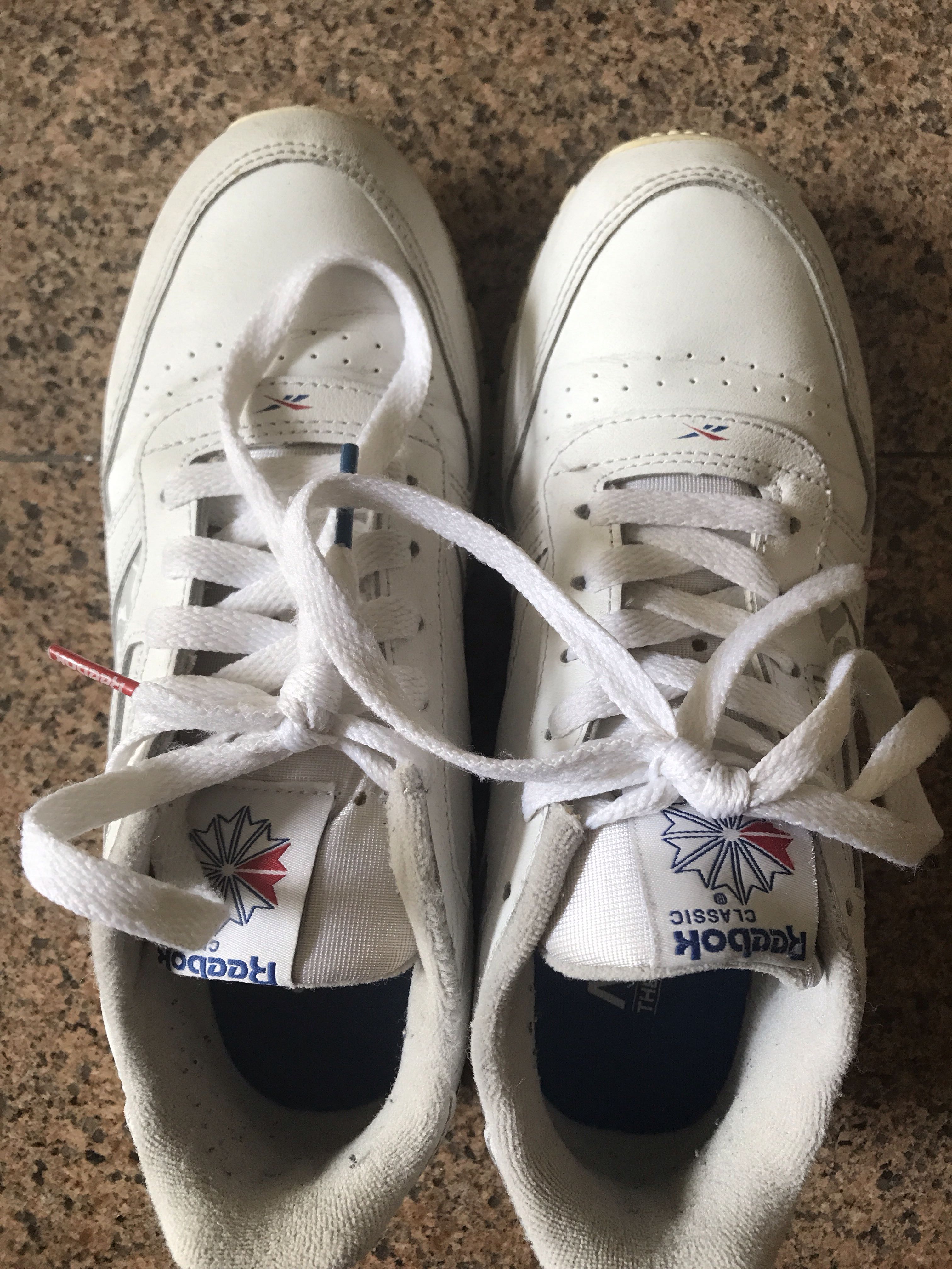 Reebok classic leather altered 1983 sneakers White Women s
