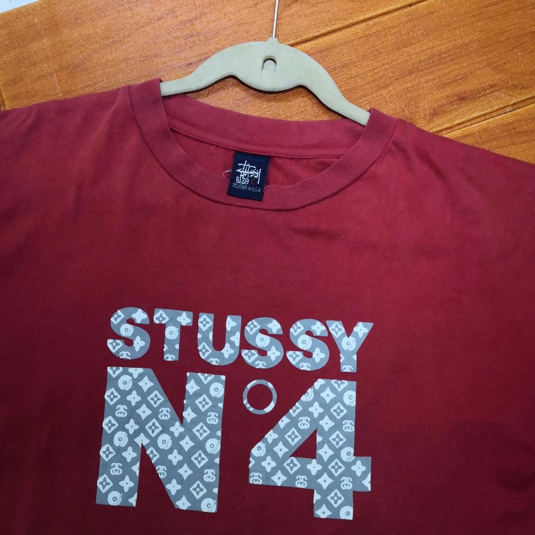 Stussy N4 x Louis Vuitton (LV), Men's Fashion, Tops & Sets, Tshirts & Polo  Shirts on Carousell