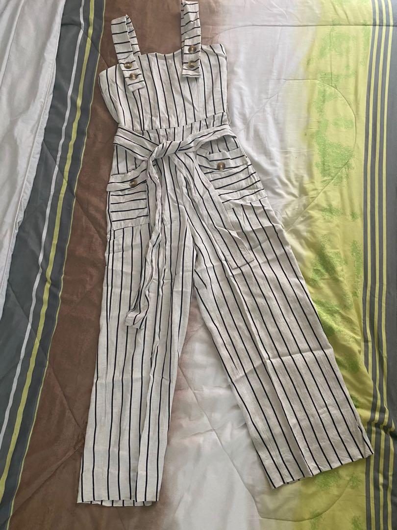 Topshop pinafore jumpsuit cheap