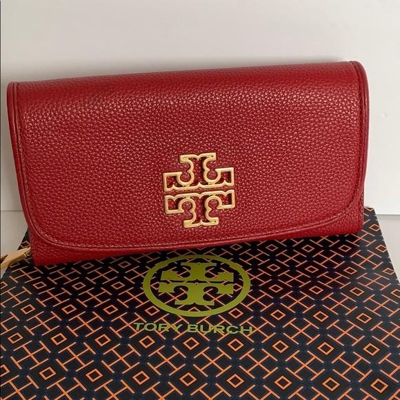Tory Burch Britten Duo Envelope Continental Wallet STYLE 60414