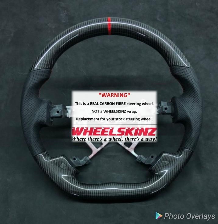 Toyota Mark X carbon fibre steering wheel, Car Accessories, Accessories