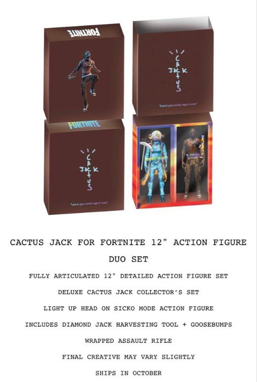 Travis Scott Action Figure Duo Set Toys Games Toys On Carousell
