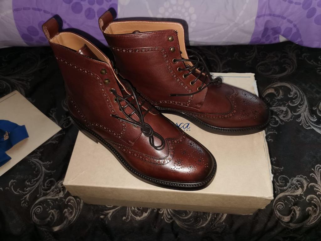 Full brogue boots online