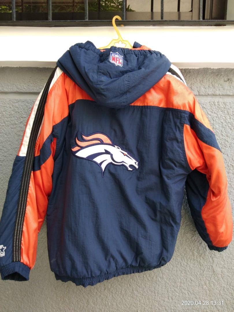 VINTAGE DENVER BRONCOS STARTER JACKET Super light, - Depop