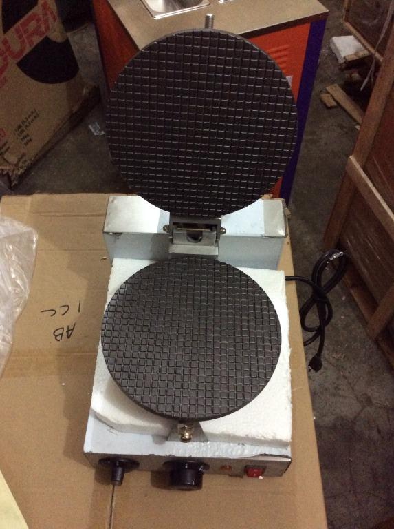 Waffle Cone Maker (Brand New) Stainless Heavy Duty (Category: Bakeware) located in Manila. Submitted by bizinaboxph (Listing ID 1003175953, Image 1). Description: Brand new Waffle Maker Different Models. Heavy Duty. Prices starts at php 4350. Please contact us at 8562-4082, 0917-8965999 for more details. We also have Soft Ice Cream machines, juice dispensers, slush, fried ice cream, popcorn, cotton candy, takoyaki, crepe, hotdog machines, mixers,