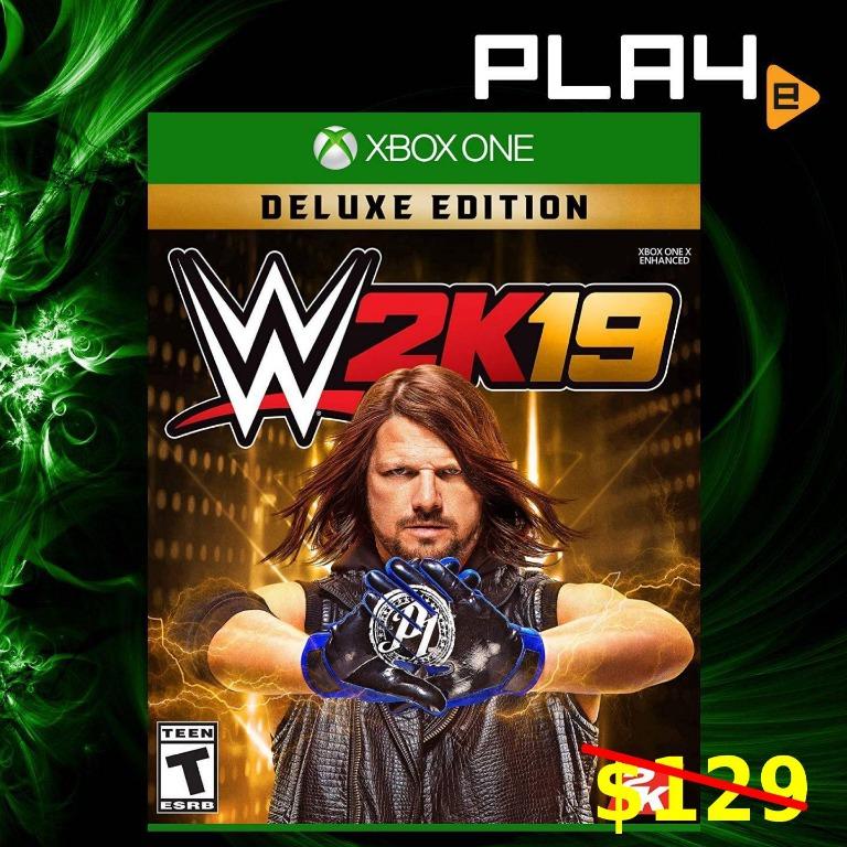 Xbox one wwe hot sale 2k19