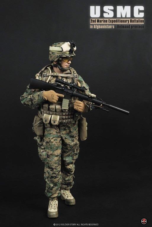 1:6 SOLDIER STORY SS066 USMC 2ND MARINE EXPEDITIONARY BATTALION