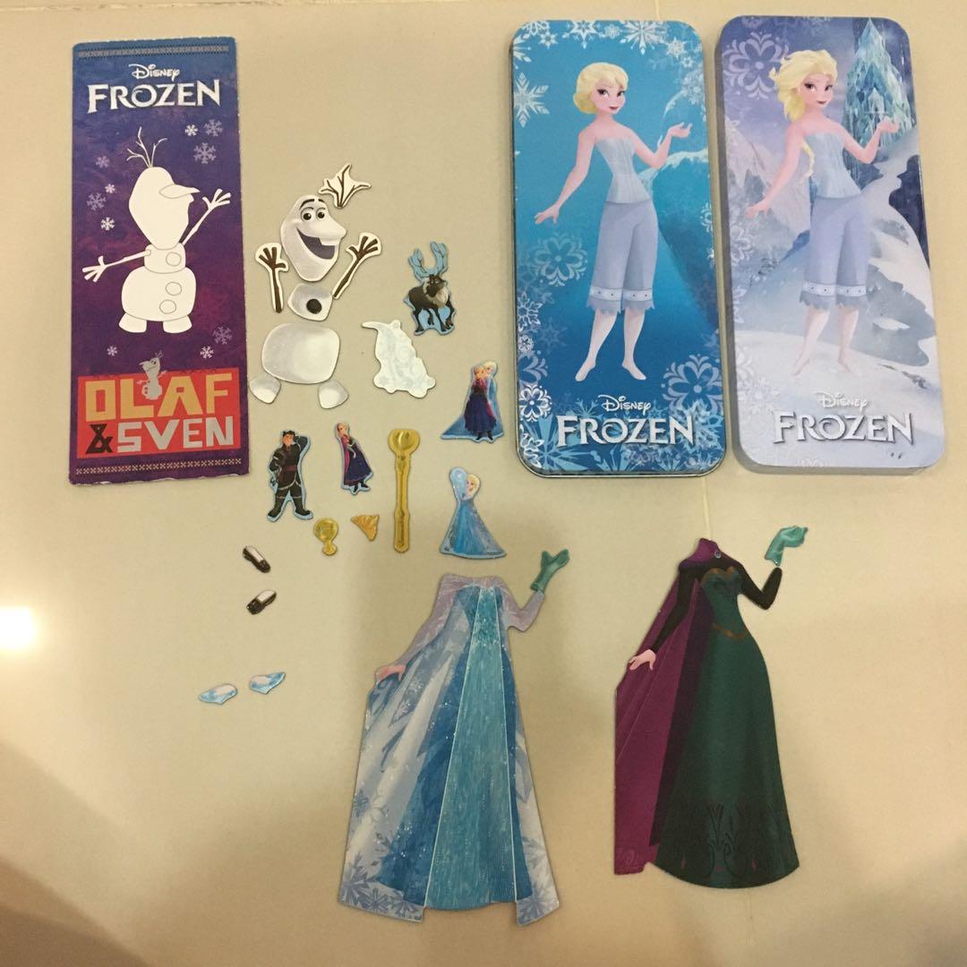 frozen magnetic dress up