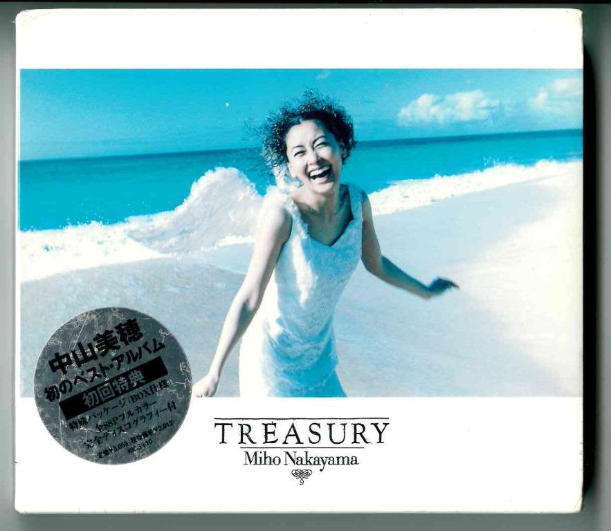 中山美穗TREASURY 日本CD 初回版全新未開封
