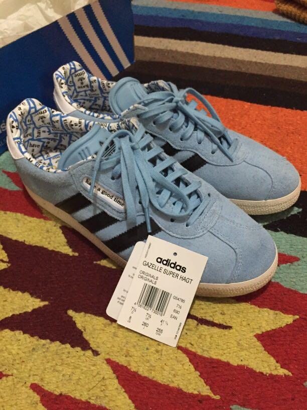 Adidas gazelle super have a good time clearance