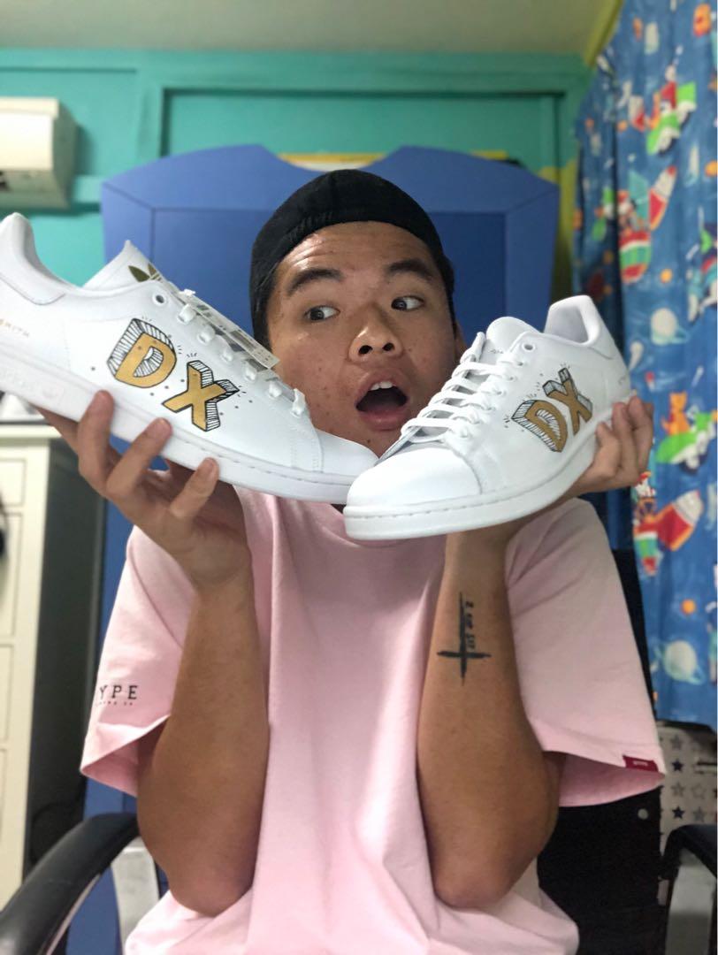 Custom best sale stan smith
