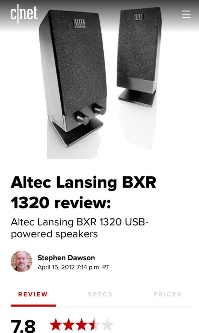 altec lansing bxr1320