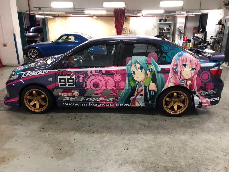 Anime Car Wraps  vinylfrog