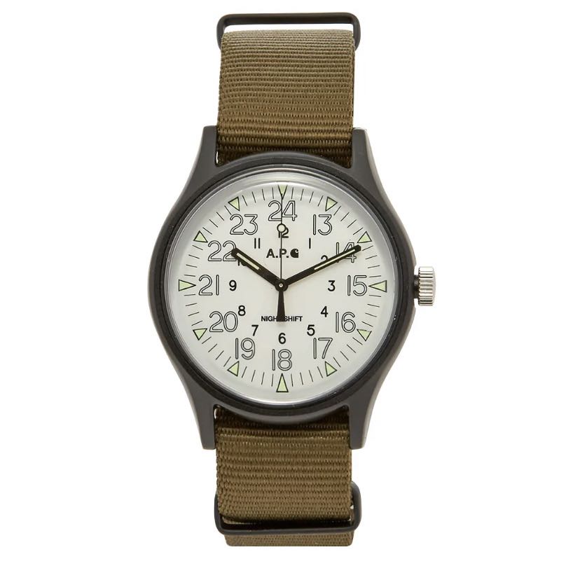 A.P.C X Carhartt wip watch, Men's Fashion, Watches