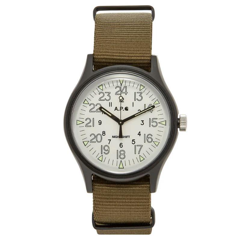 A.P.C X Carhartt wip watch Men s Fashion Watches Accessories
